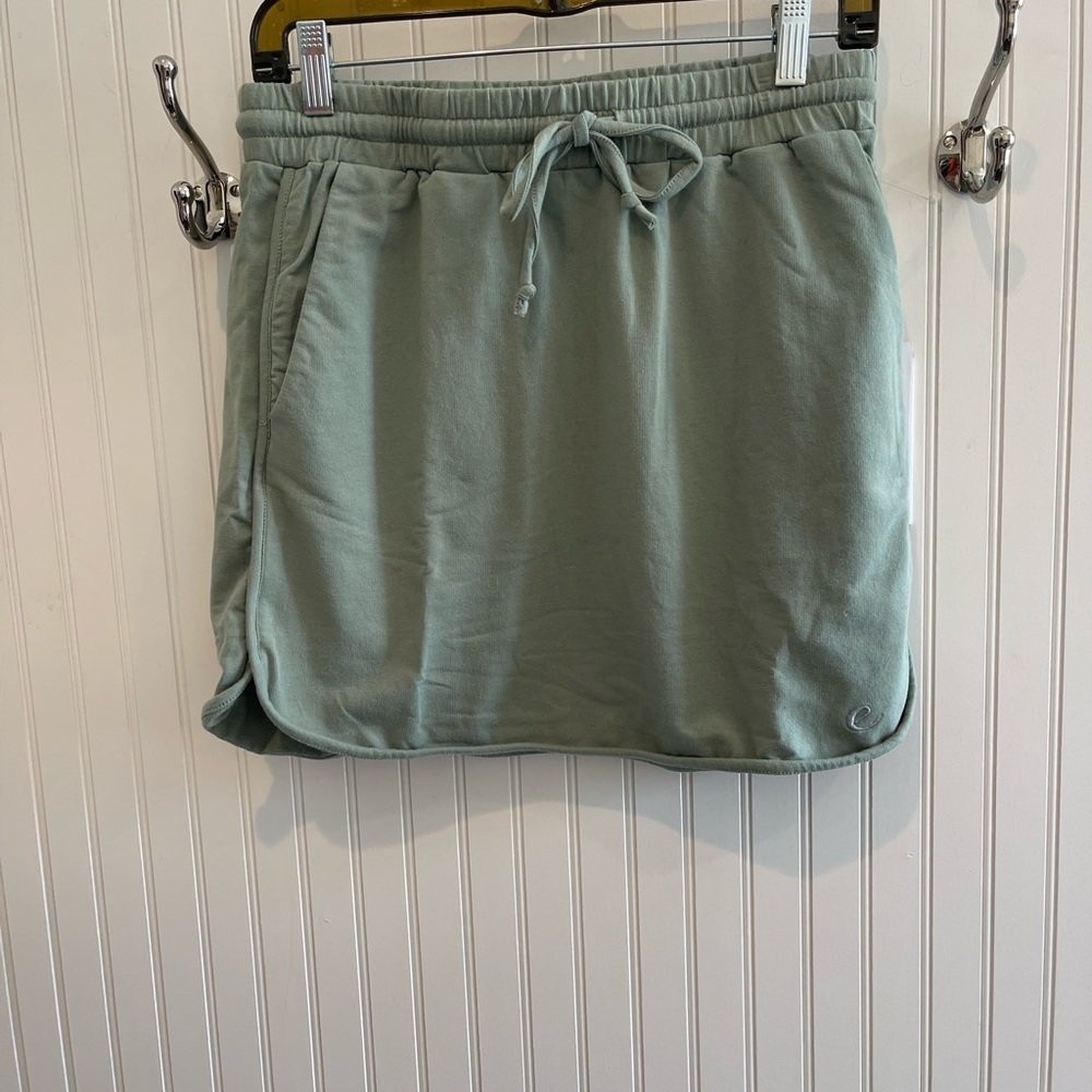 NWT Johnny Was Calme Terry Commuter Short Skirt!